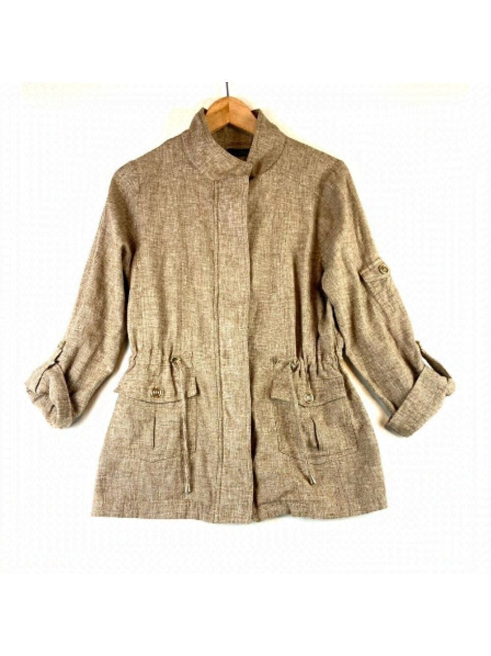 Renuar Women's Light Brown Jacket Size 8